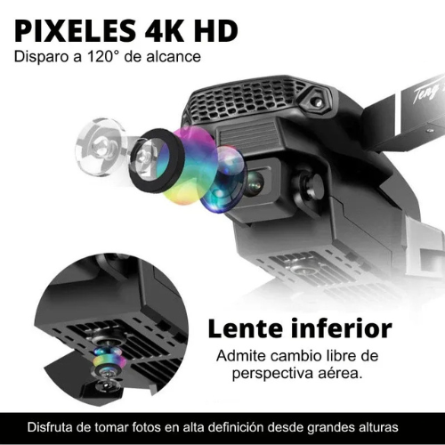 [OFERTA] - Dron E99 Max Sky Vision 4K + DOBLE BATERÍA + CONTROL PANTALLA CELULAR