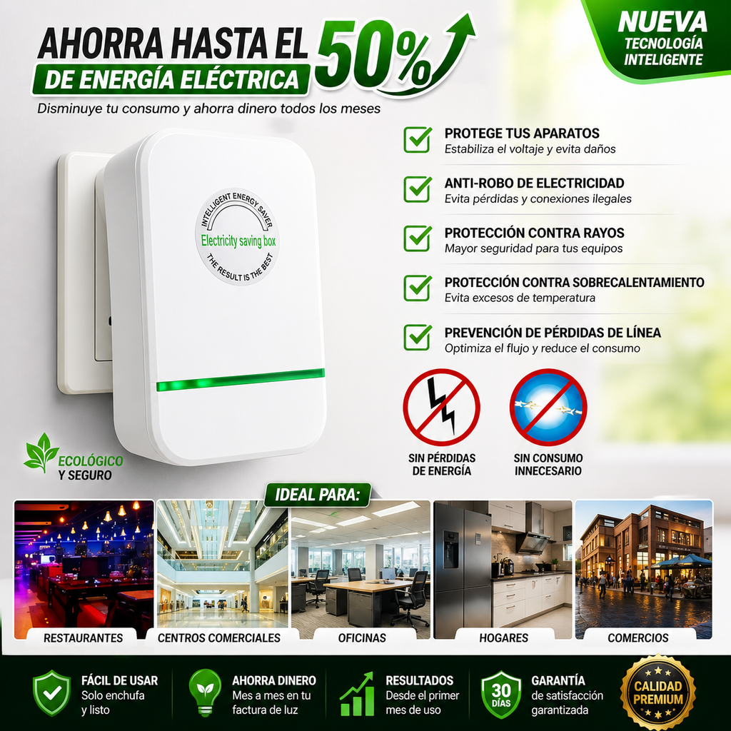 EcoVolt Pro™ – Reduce tu Factura de Luz Fácilmente ⚡