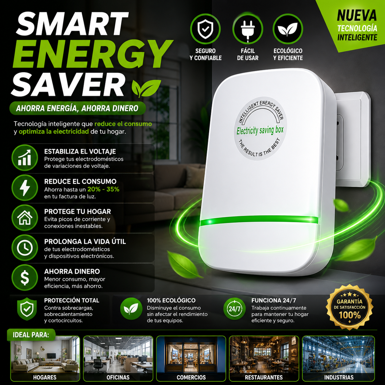 EcoVolt Pro™ – Reduce tu Factura de Luz Fácilmente ⚡